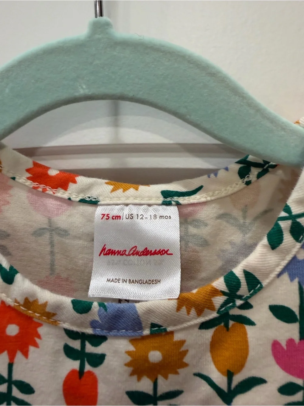 Hanna Andersson Baby Long Sleeve Skater Dress & Leggings Set Size 12-18m